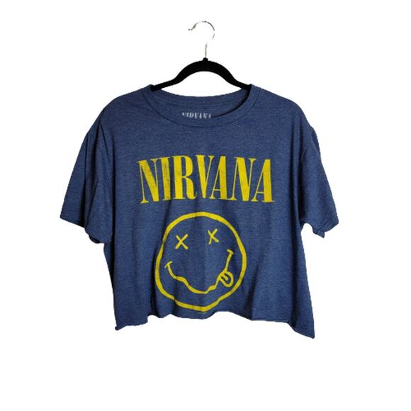 Nirvana Crop Tee - Picture 1 of 8